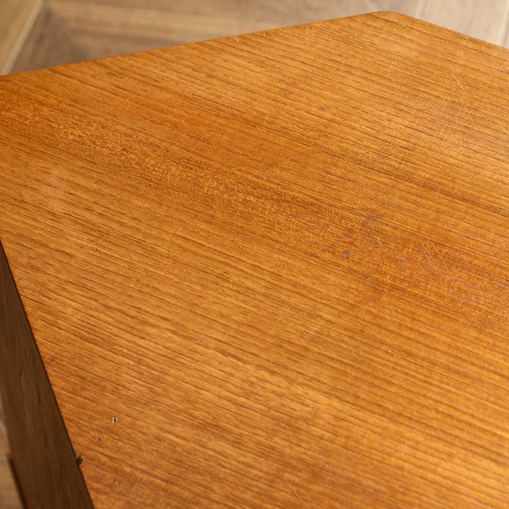 ヴィンテージ コーナー キャビネット  AVボード