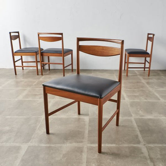 ダイニングチェア 4脚セット 張替済