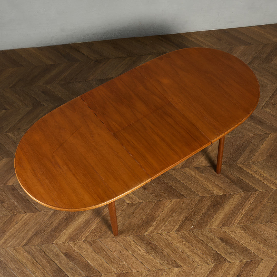 エクステンション オーバル ダイニングテーブル