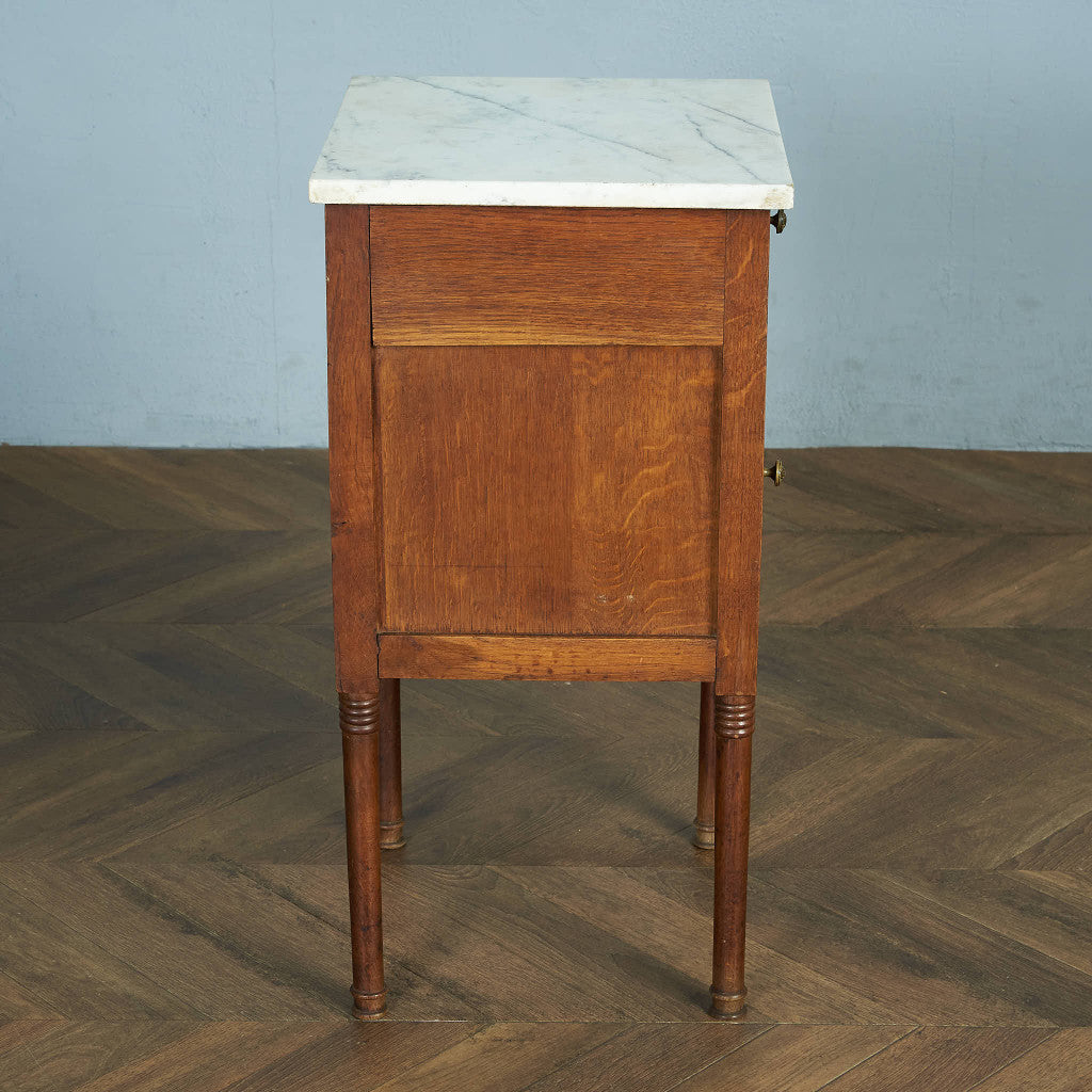 英国クラシック 大理石天板 サイドキャビネット #85394 – camori
