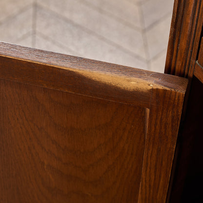 Old Charm オーク材 ビューローブックケース