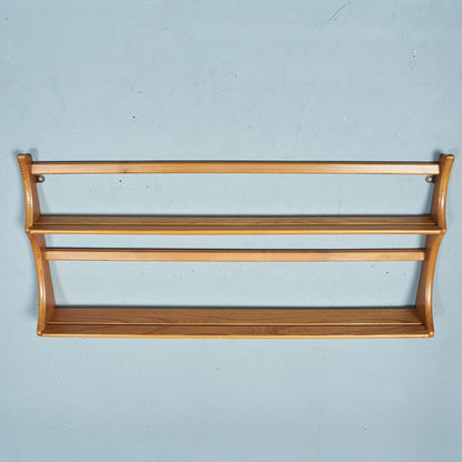 ヴィンテージ ウォールラック (Wall Mounted Plate Rack model 268) ラウンドゴールドラベル