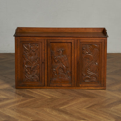 英国 アンティーク キャビネット