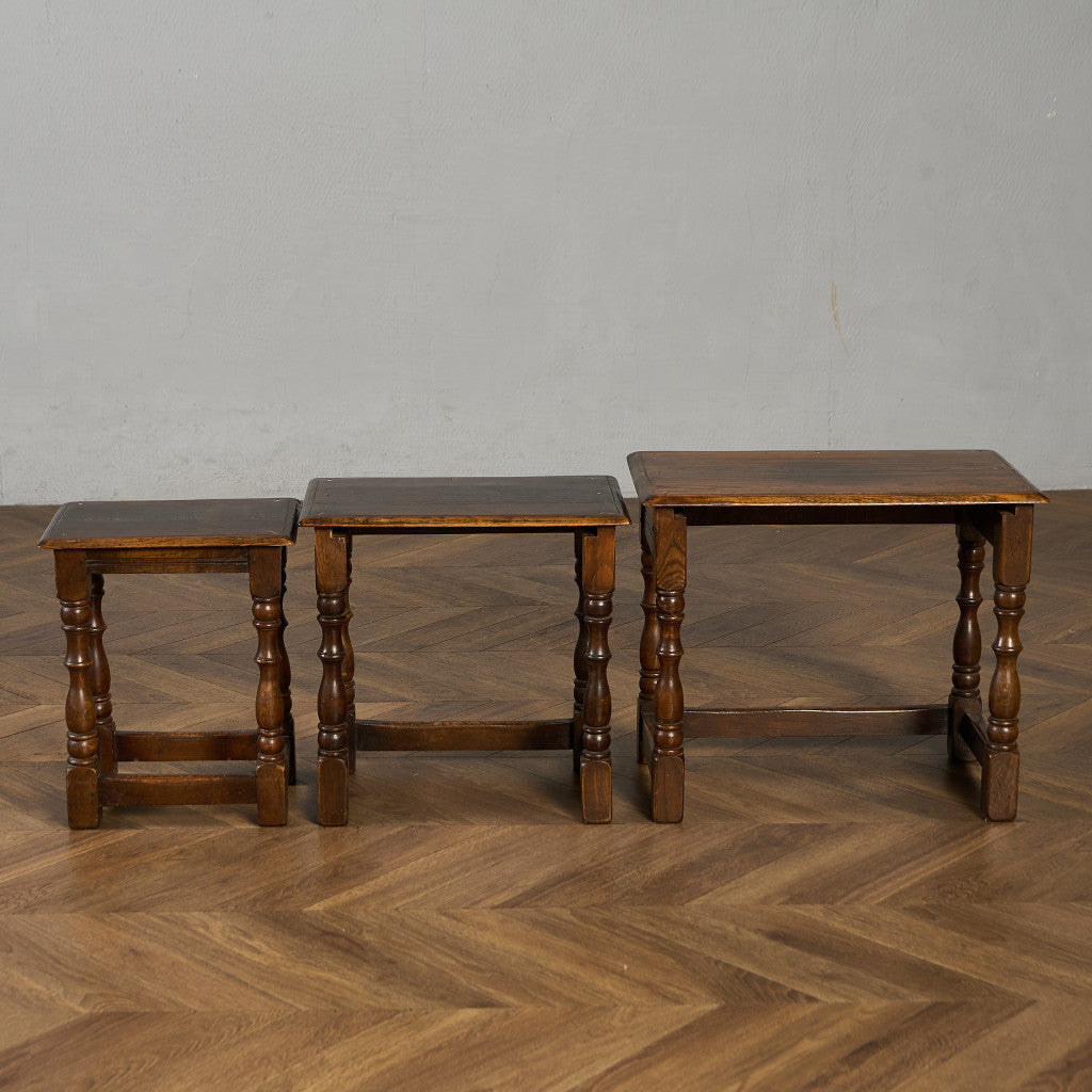 英国クラシック ネストテーブル サイドテーブル