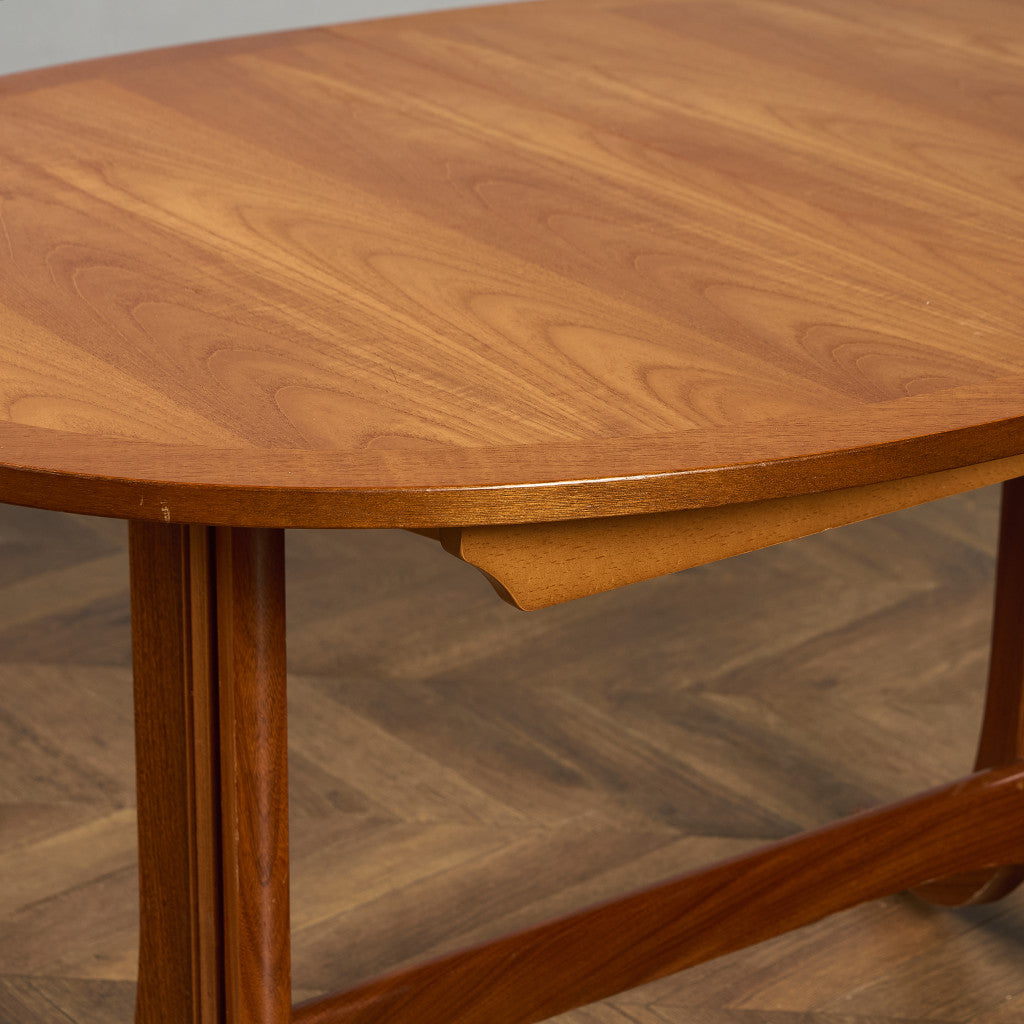 ヴィンテージ エクステンション オーバル ダイニングテーブル