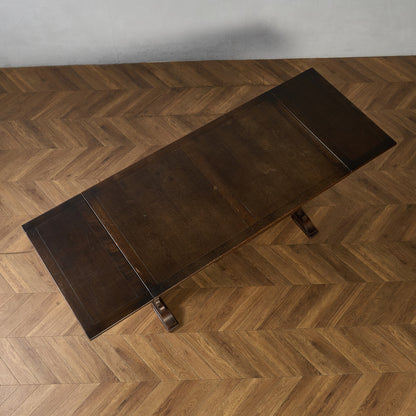 英国 クラシック ドローリーフ ダイニングテーブル