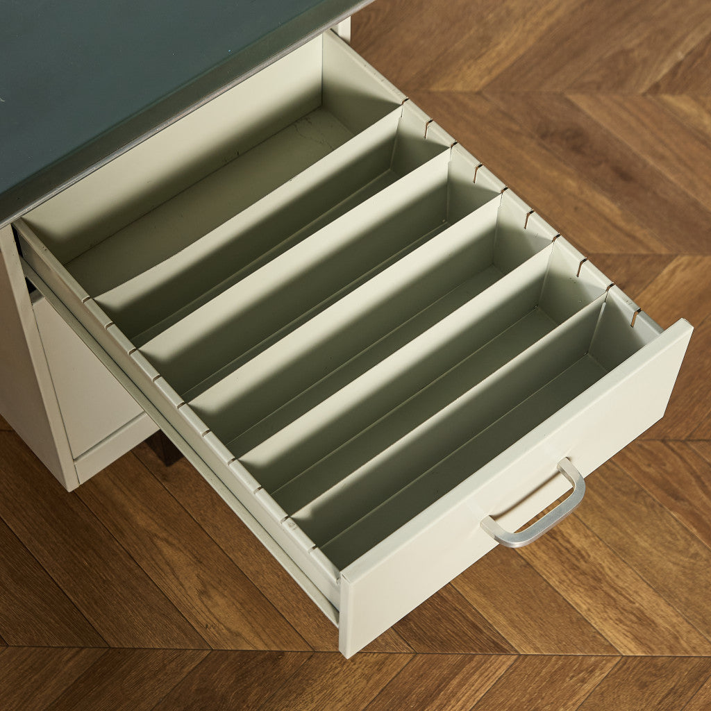 英国 ヴィンテージ 両袖 デスク