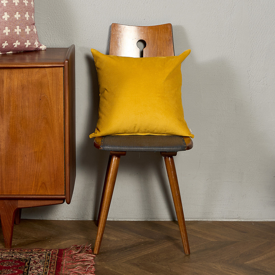 クッションカバー コーデュロイ / マスタード