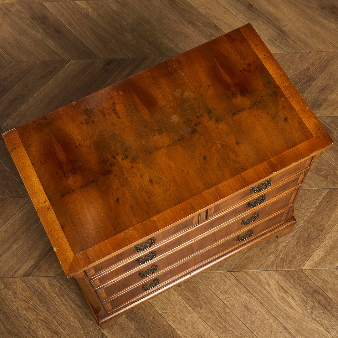 英国 クラシック 4段 チェスト