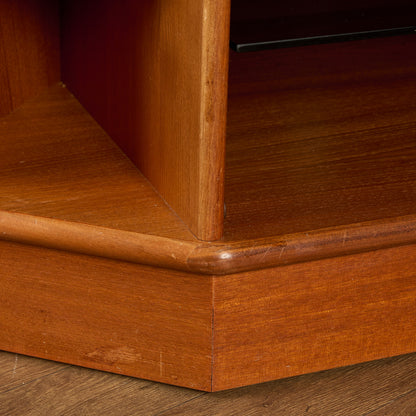 ヴィンテージ コーナー キャビネット  AVボード