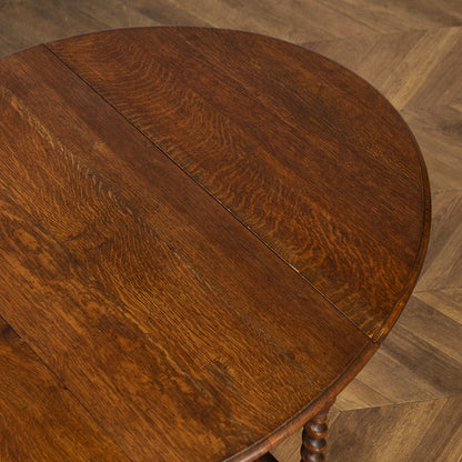 英国 クラシック ドロップリーフ ゲートレッグテーブル #91795