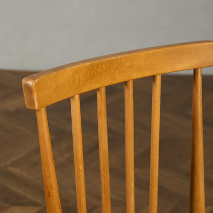 ヴィンテージ スティックバック ハイバック チェア