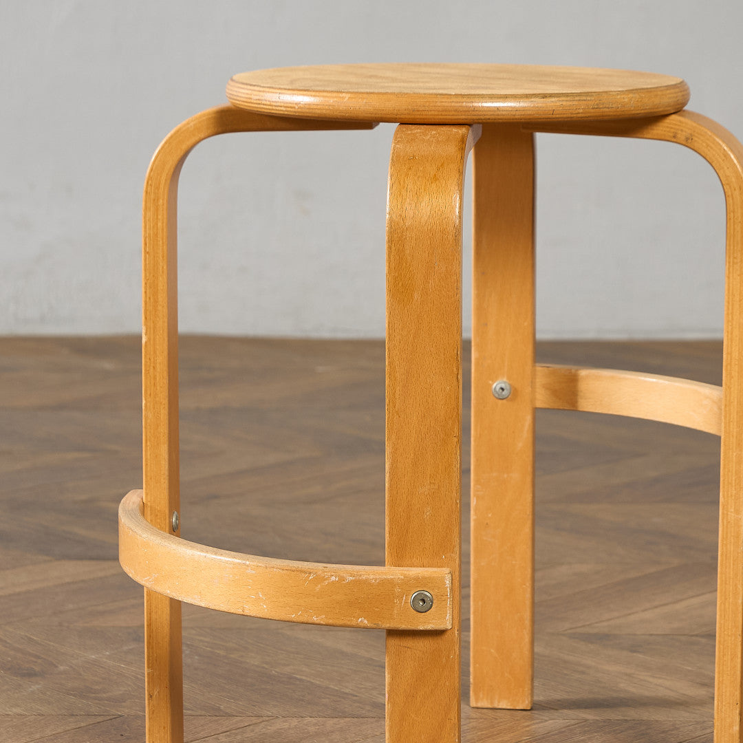 デンマーク LEIKA ヴィンテージ ベントウッド スツール