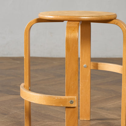 デンマーク LEIKA ヴィンテージ ベントウッド スツール