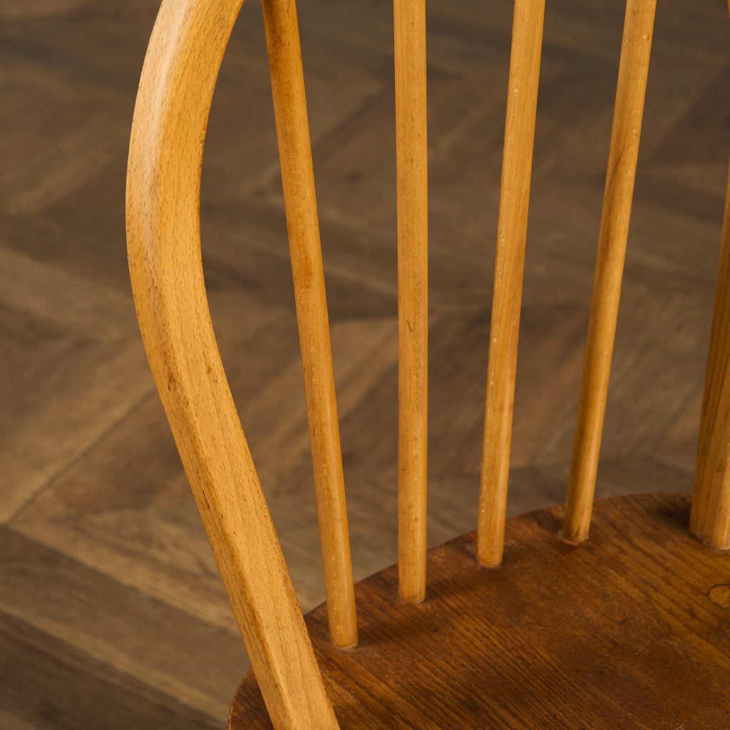 アーコール ERCOL ヴィンテージ 4本 スポーク フープバックチェア ラウンドゴールドラベル #89987