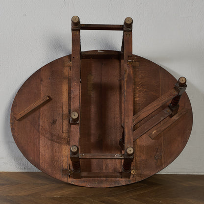 英国 クラシック ドロップリーフ ゲートレッグテーブル #91789