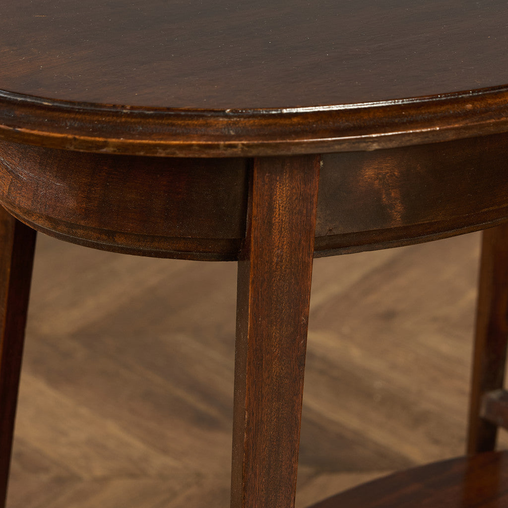 マホガニー材 サイドテーブル