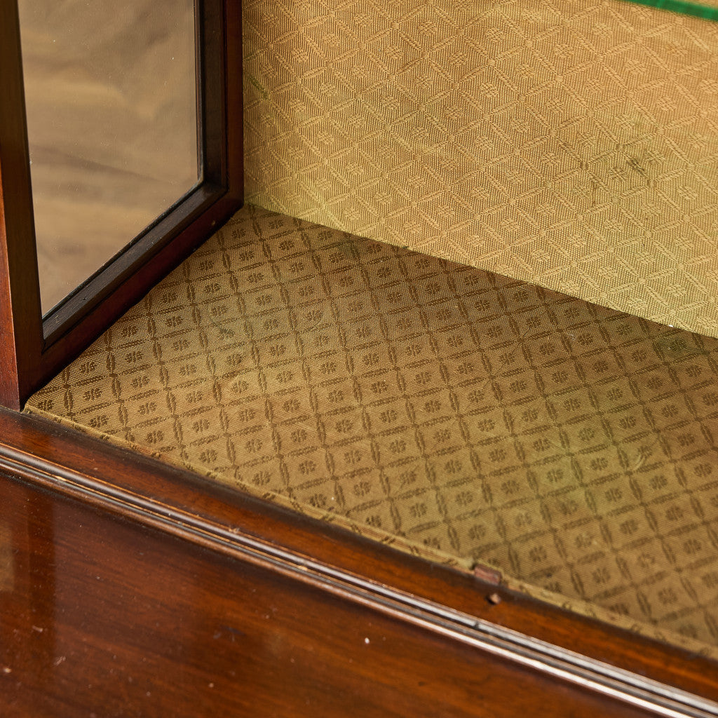 英国 クラシック ディスプレイ ガラス キャビネット #91846