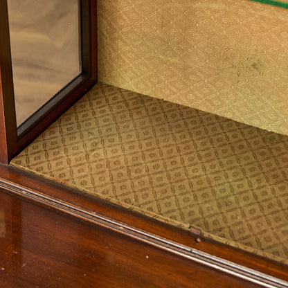 英国 クラシック ディスプレイ ガラス キャビネット #91846