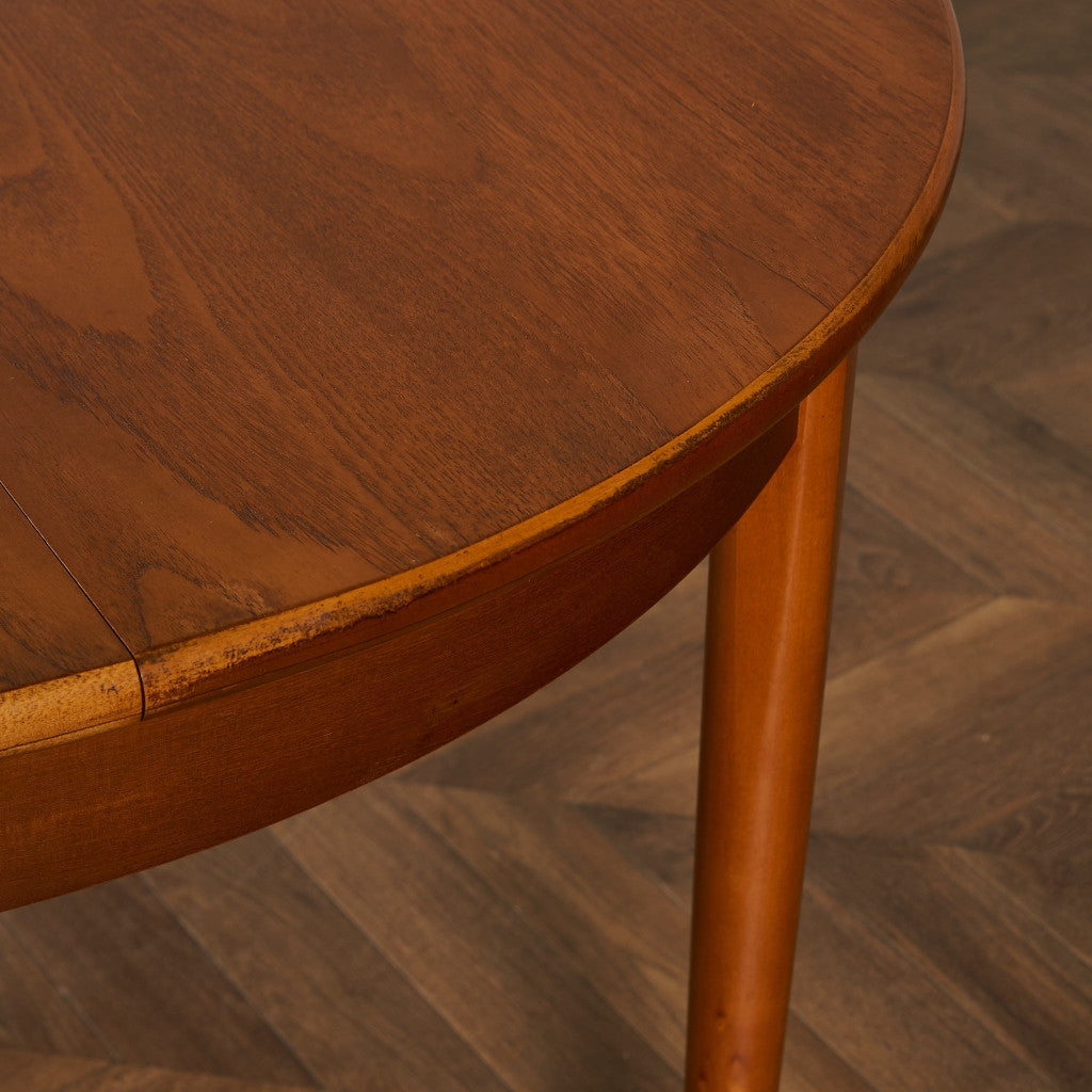 ヴィンテージ エクステンション ラウンドダイニングテーブル