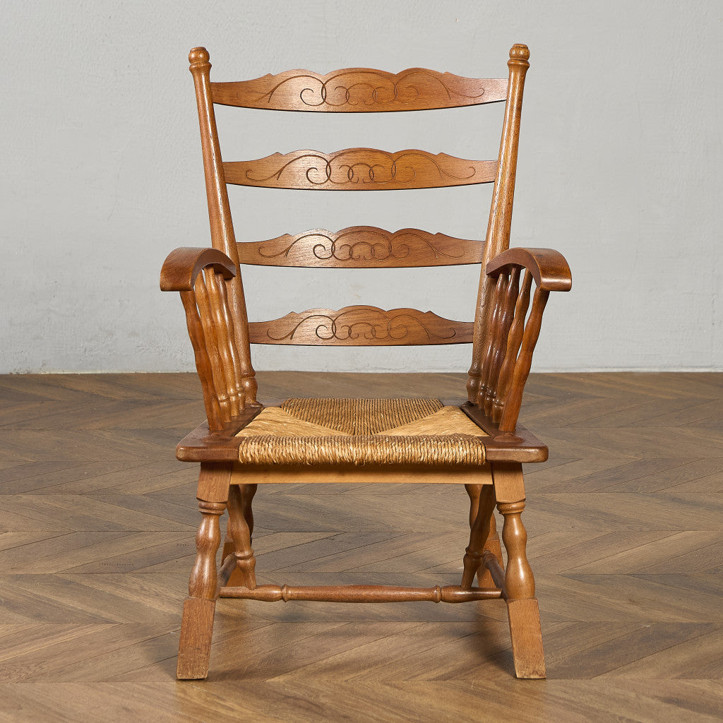 英国クラシック ラダーバック アームチェア