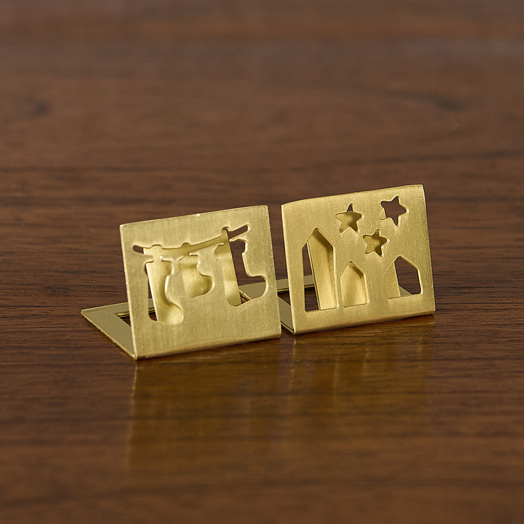 Christmas corner card holder / SetB