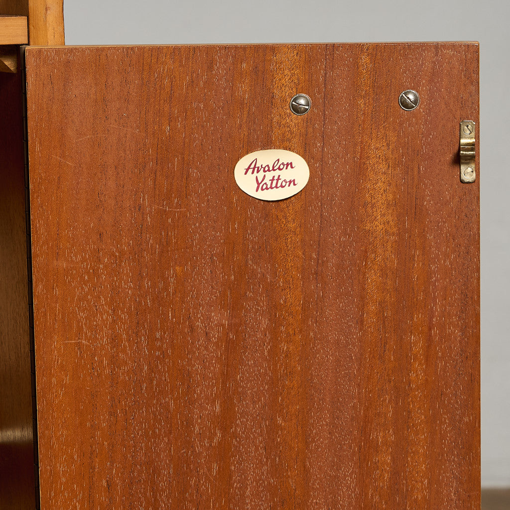 ヴィンテージ ナロー ブックケース