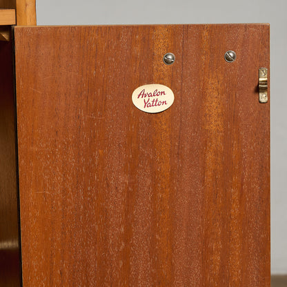 ヴィンテージ ナロー ブックケース