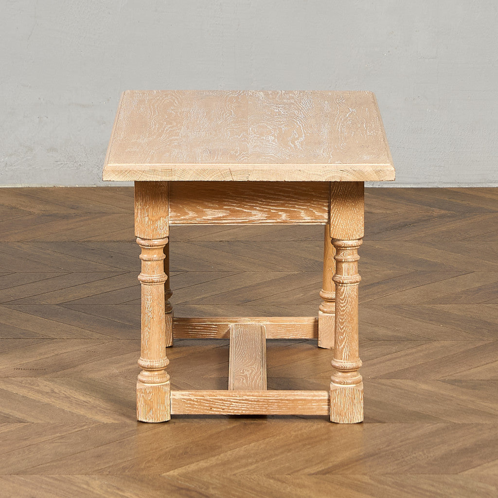 英国 クラシック ライムド オーク センターテーブル コーヒーテーブル