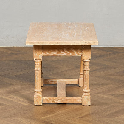 英国 クラシック ライムド オーク センターテーブル コーヒーテーブル