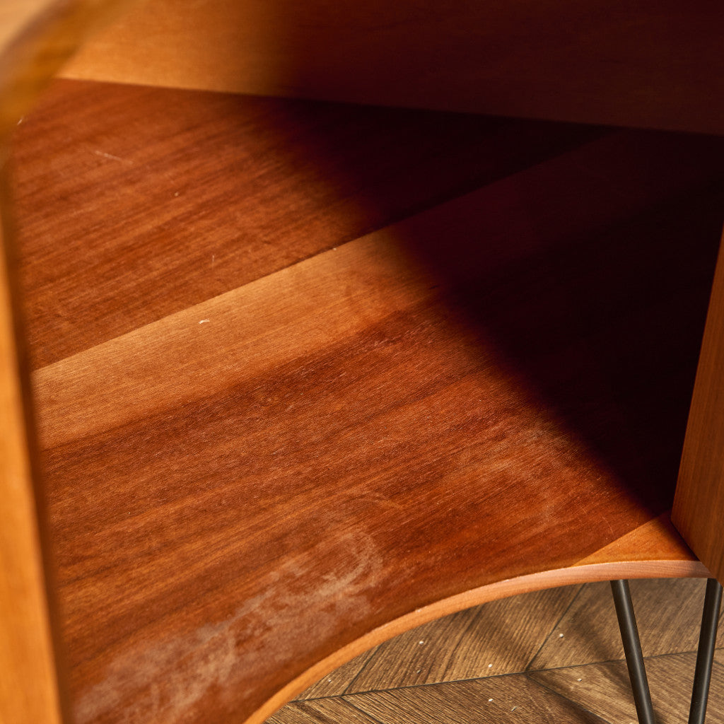 Fresco コーナーキャビネット 3点セット カスタム アイアン ヘアピンレッグ