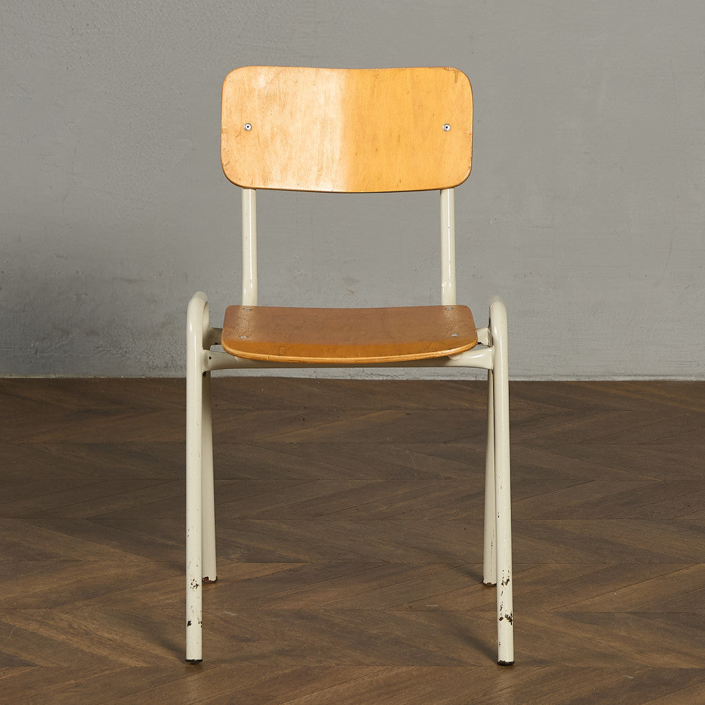 イギリス ヴィンテージ スタッキング スクールチェア