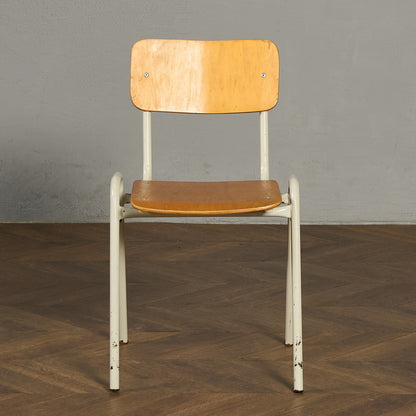 イギリス ヴィンテージ スタッキング スクールチェア