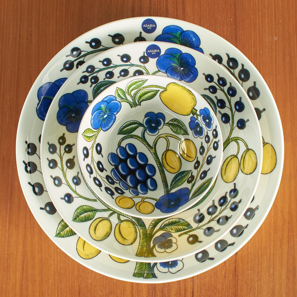 パラティッシ　ブルー　プレート26cm アラビア ARABIA ARABIA パラティッシ プレート 26cm / ブルー #75061