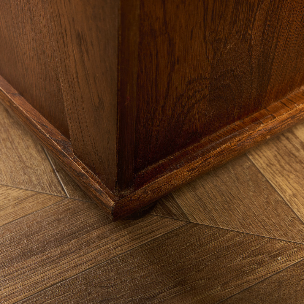 英国 クラシック マガジンラック付き サイドテーブル