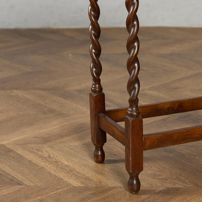 英国 クラシック バーリーシュガーツイスト サイドテーブル