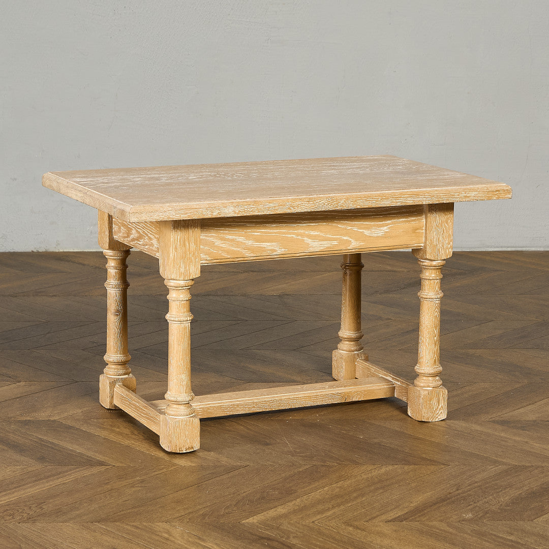 英国 クラシック ライムド オーク センターテーブル コーヒーテーブル