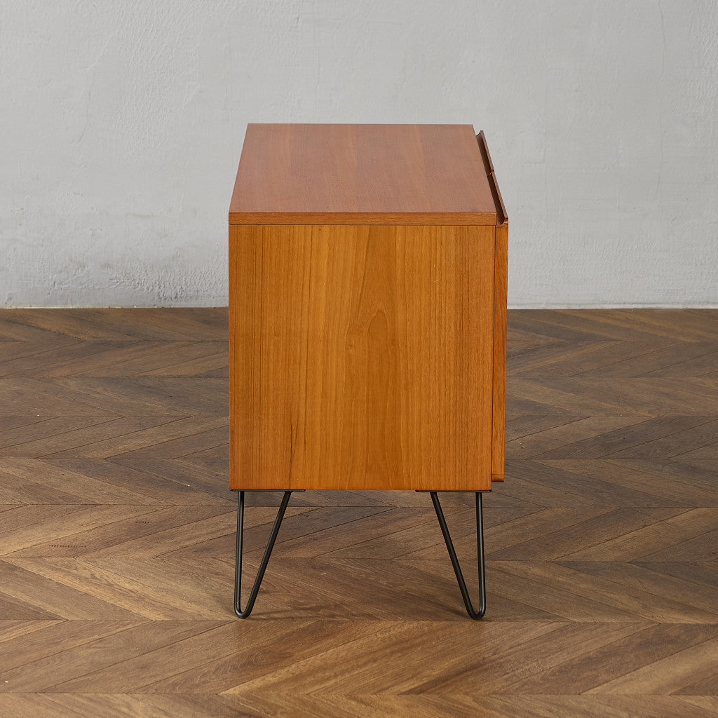 ヴィンテージ サイドボード カスタム アイアン ヘアピンレッグ