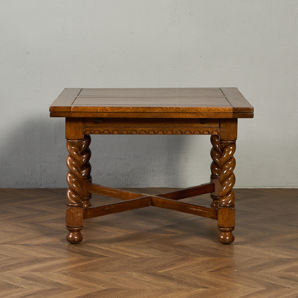 英国 クラシック ドローリーフ ダイニングテーブル