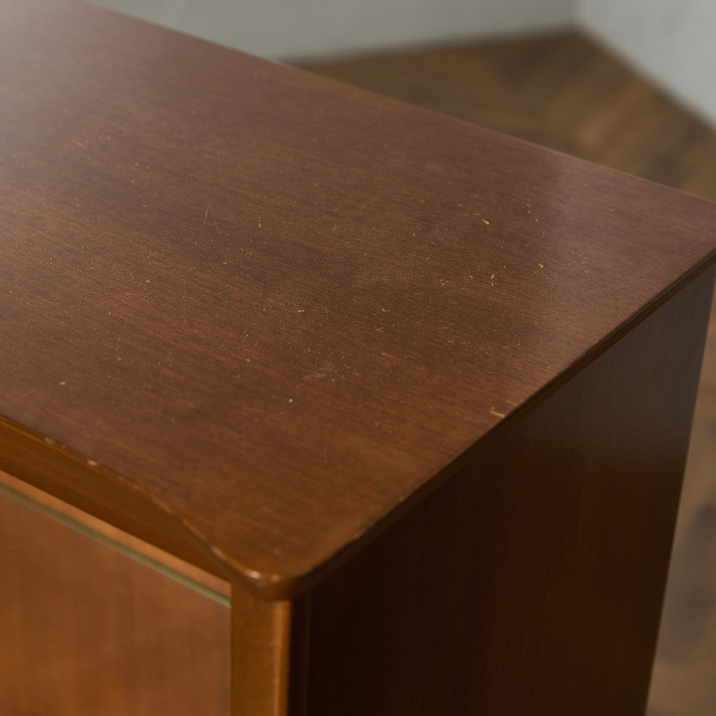 ヴィンテージ ガラス キャビネット ブックケース