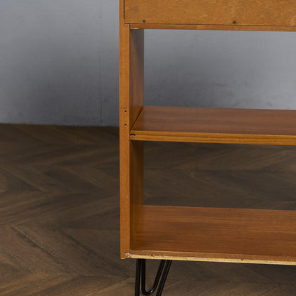 Form FIVE ヴィンテージ ブックケース (カスタム アイアン ヘアピンレッグ)