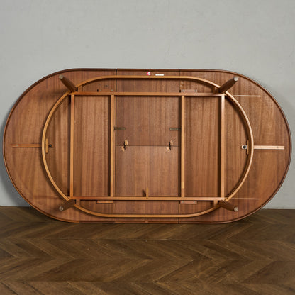 ヴィンテージ エクステンション オーバルダイニングテーブル