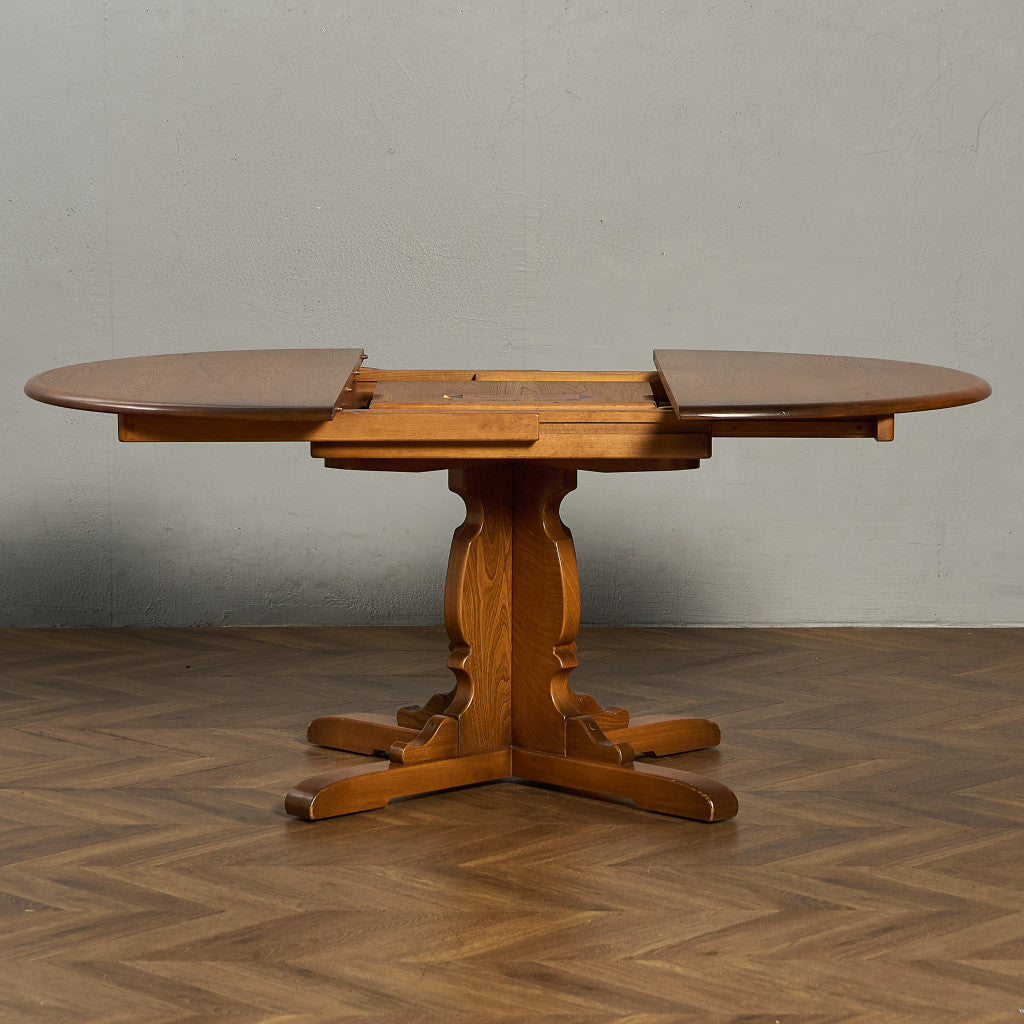 エクステンション ラウンドダイニングテーブル (2700)  ラウンドゴールドラベル