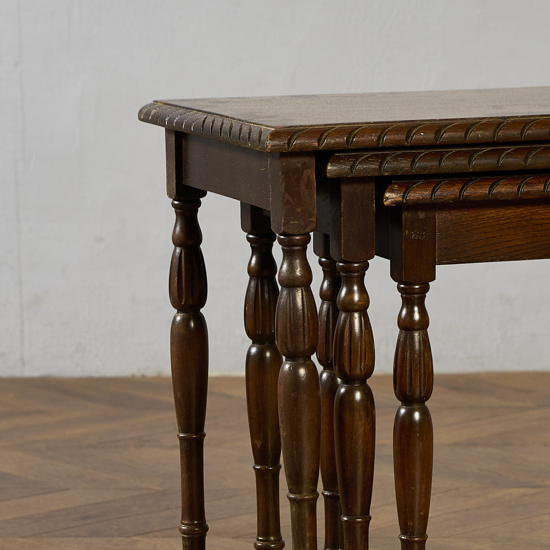 英国 クラシック オーク ネストテーブル #97318 – camori ヴィンテージ