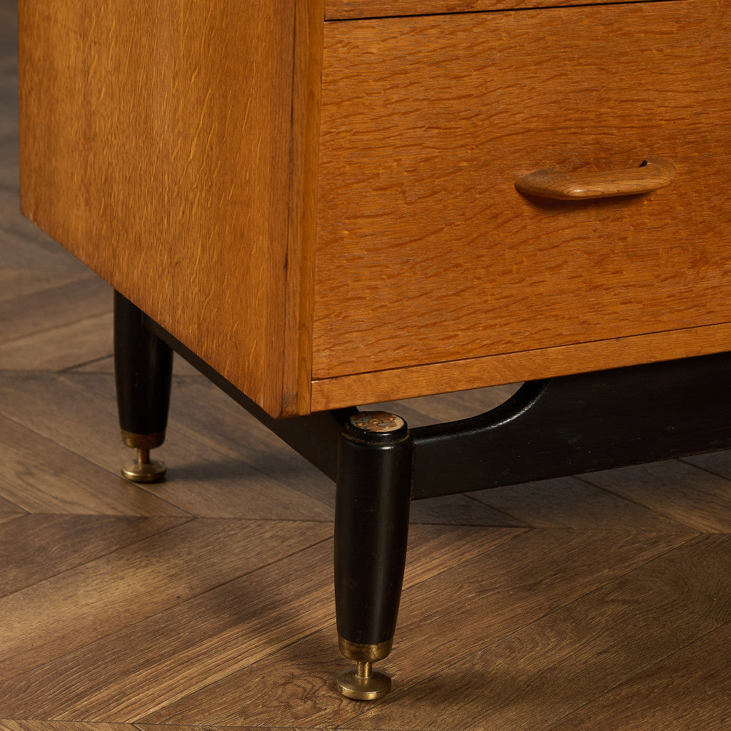 Chinese white ドロワー チェスト (B897)