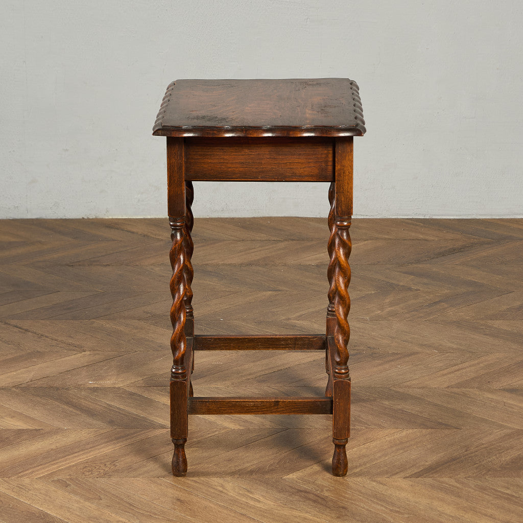 英国 クラシック バーリーシュガーツイスト サイドテーブル #91801