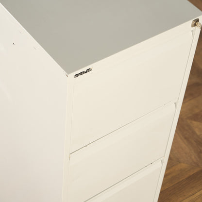 ヴィンテージ 4段 メタル キャビネット