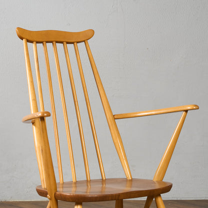 ヴィンテージ ゴールドスミス アームチェア ラウンドゴールドラベル