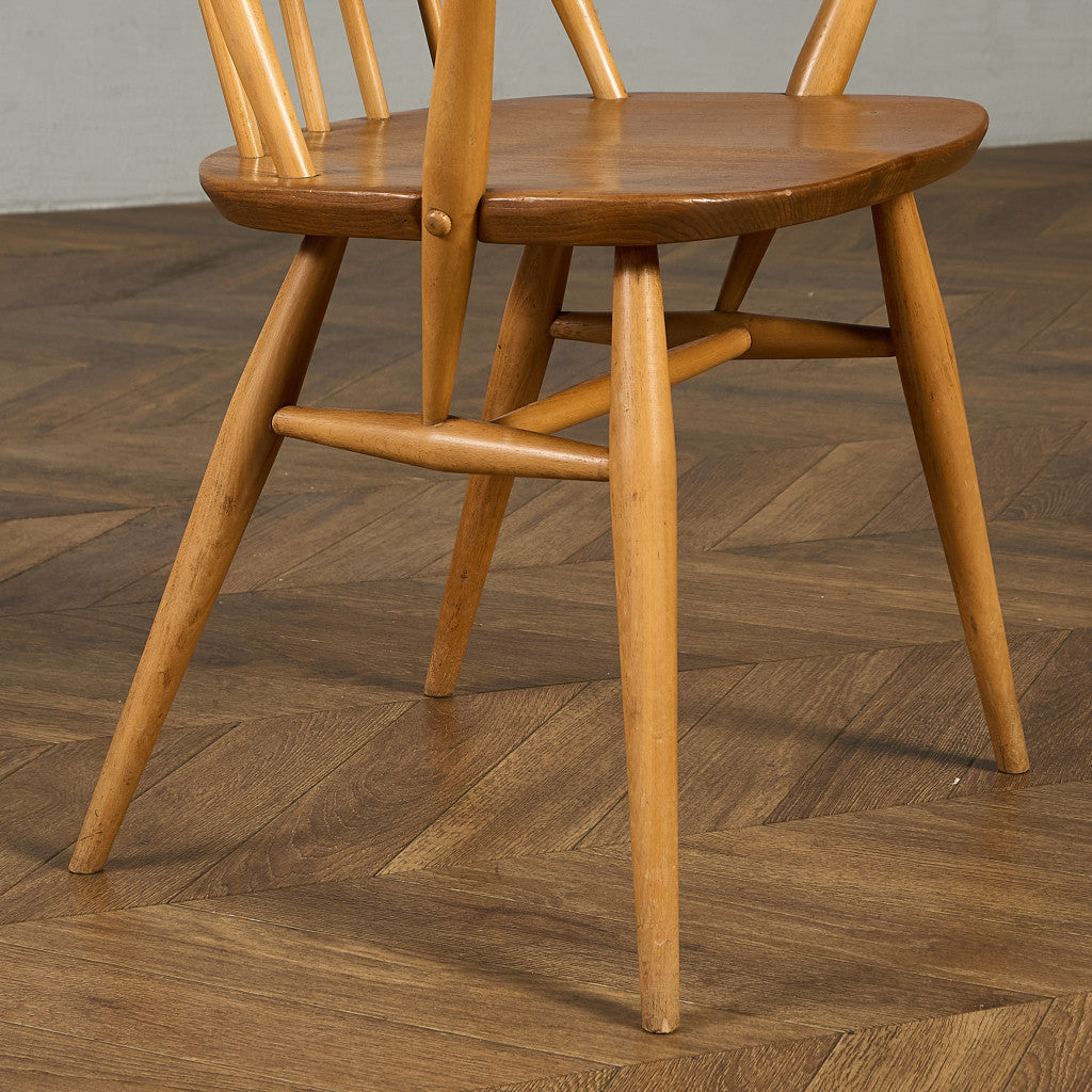 アーコール ERCOL ヴィンテージ クエーカー アームチェア ブルーラベル #89765