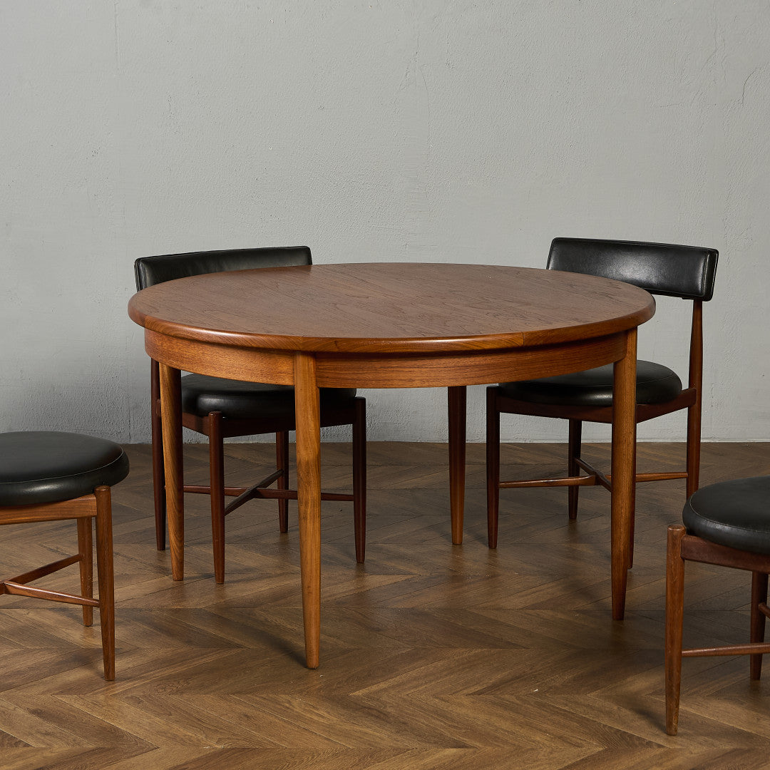 エクステンション ラウンド ダイニングテーブル